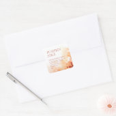 Chandelle parfumée automne Étiquette d'aquarelle m (Enveloppe)