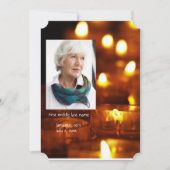 Chandelles Invitations du service commémoratif Lum (Devant)