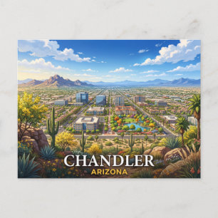 Chandler Arizona Reizen Briefkaart