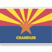 Chandler Arizona Sticker (Voorkant)