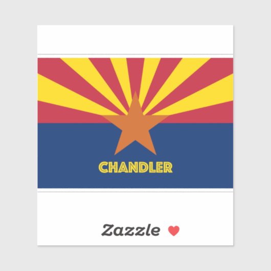 Chandler Arizona Sticker (Vel)