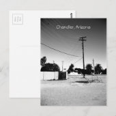 Chandler AZ Powerlines Briefkaart (Voorkant / Achterkant)