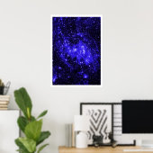 Chandra Blauw (W44) Poster (Thuiskantoor)