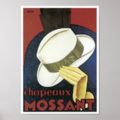 Chaneaux Mossant  Apparel ad Poster (Voorkant)