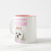 Chanel Mug, 11 oz Mug à café à deux tons (Devant gauche)