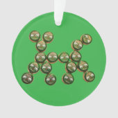 🐶 Chang Beer Cap Dog Ornament (voorkant)