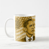 "Change" Barack Obama Gold Mok (Links)