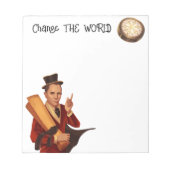 Change the World Steampunk Bloc-notes (Devant)