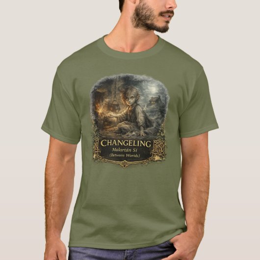 Changeling Folklore  – Malartán Sí (Between Worlds T-shirt (Voorkant)