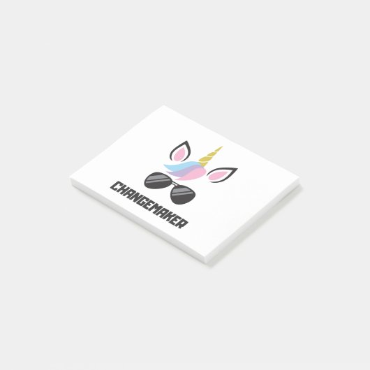 Changemaker Unicorn Post-it® Notes (Schuin)