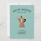 Changement d'adresse Carte des amateurs de café (Devant)