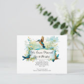 Changement d'adresse carte postale (Debout devant)