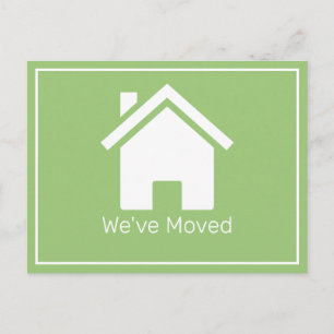 Changement d'adresse Carte postale du domicile