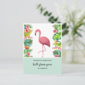 Changement d'adresse carte postale que nous avons  (Debout devant)