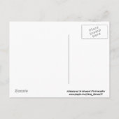 Changement d'adresse Chipmunk Carte postale (Dos)