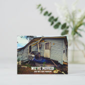 Changement d'adresse de carte postale (Debout devant)