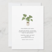 Changement d'adresse Faire-part de déplacement (Dos)