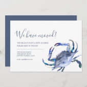 Changement d'adresse Faire-part de déplacement du (Devant / Derrière)