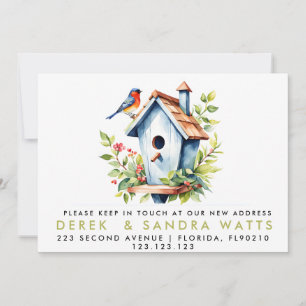 changement d'adresse nous avons déplacé faire-part