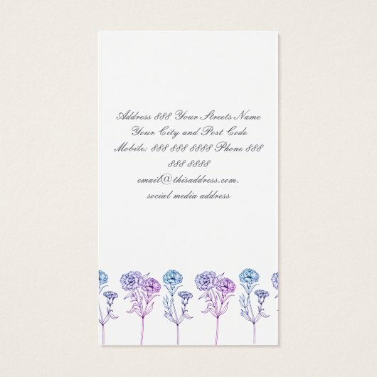 Changement d'adresse - oeillets (Dos)