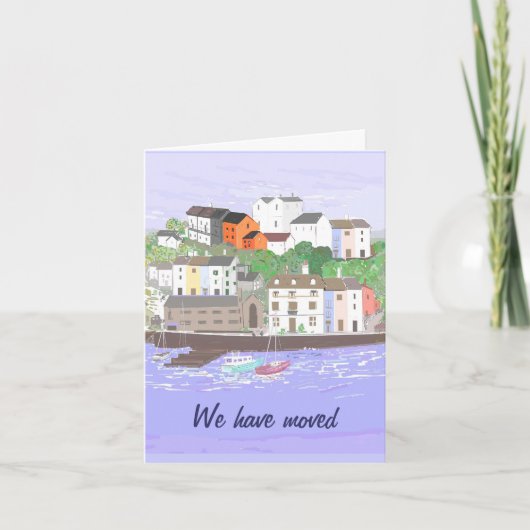 Changement de carte d'adresse (Devant)