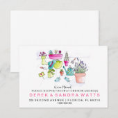 Changement de carte d'adresse que nous avons dépla (Devant / Derrière)