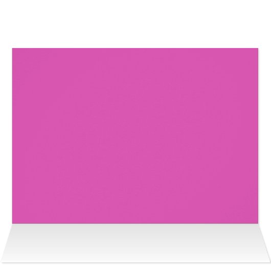 Changement de date anemone rose mariage carte repo (Intérieur Horizontal (Haut))