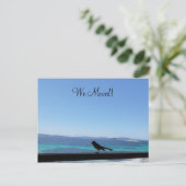 Changement de détails petite carte postale oiseau (Debout devant)