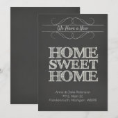 Changement de Faire-part d'adresse (Devant / Derrière)