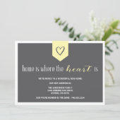 Changement de Faire-part d'adresse (Debout devant)