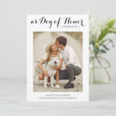 Changement de programme Annonce de mariage de chie (Debout devant)