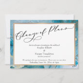 Changement de programme Carte de mariage reporté T (Devant)