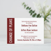 Changement de régime en Bourgogne Carte Mariage re (Debout devant)