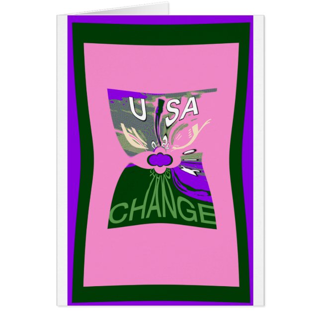 Changement Rose Hillary USA Nous Sommes Plus Forts (Devant)