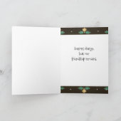 Changement saisonnier - Carte de voeux (Intérieur)