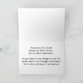 Changements de vie - Carte d'empathie (Intérieur)