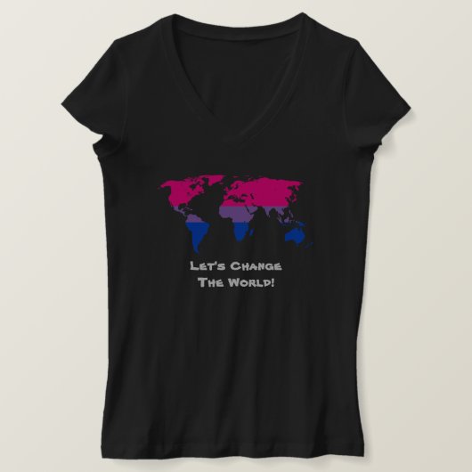 Changeons le T-shirt mondial (Design devant)