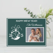 Changer d'année Bonne nouvelle année Carte photo 4 (Debout devant)
