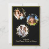 Changer d'année Bonne nouvelle année Carte photo 4 (Dos)