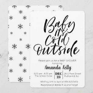CHANGER DE COULEUR - Invitation de Baby Shower Mod
