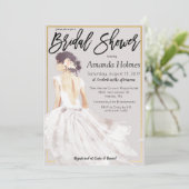 CHANGER DE COULEUR - Invitation de Fête de Mariage (Debout devant)