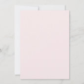 CHANGER DE COULEUR - Invitation de Fête de Mariage (Dos)