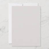 CHANGER DE COULEUR - Invitation de Fête de Mariage (Dos)