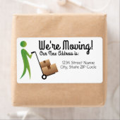 Changer de Étiquette de adresse (En situation)