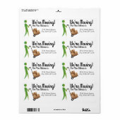 Changer de Étiquette de adresse (Feuille entière)