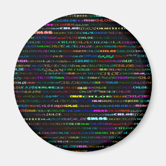 Changer la conception du texte I Rond Magnet
