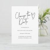 Changer la date Changement de plans Invitation sim (Debout devant)