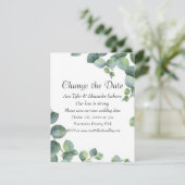 Changer la date Invitation de mariage (Debout devant)