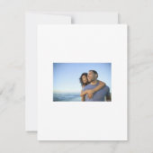 Changer la date Invitation de mariage (Dos)