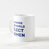 Changer le monde - Elect Women Coffee Mug (Devant gauche)